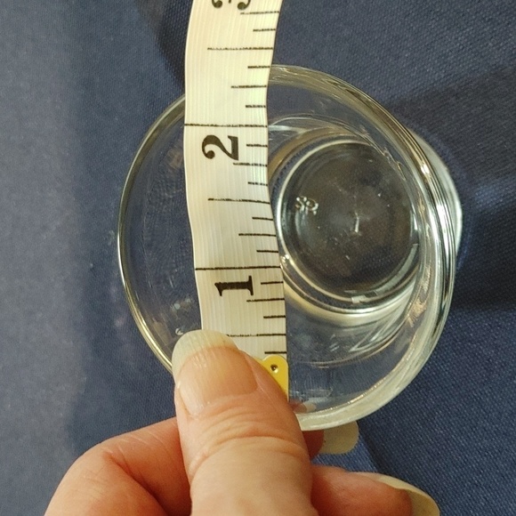 Glass votives/water planters 3 sizes. Total of 7.  Some used, some like new. - Picture 5 of 11